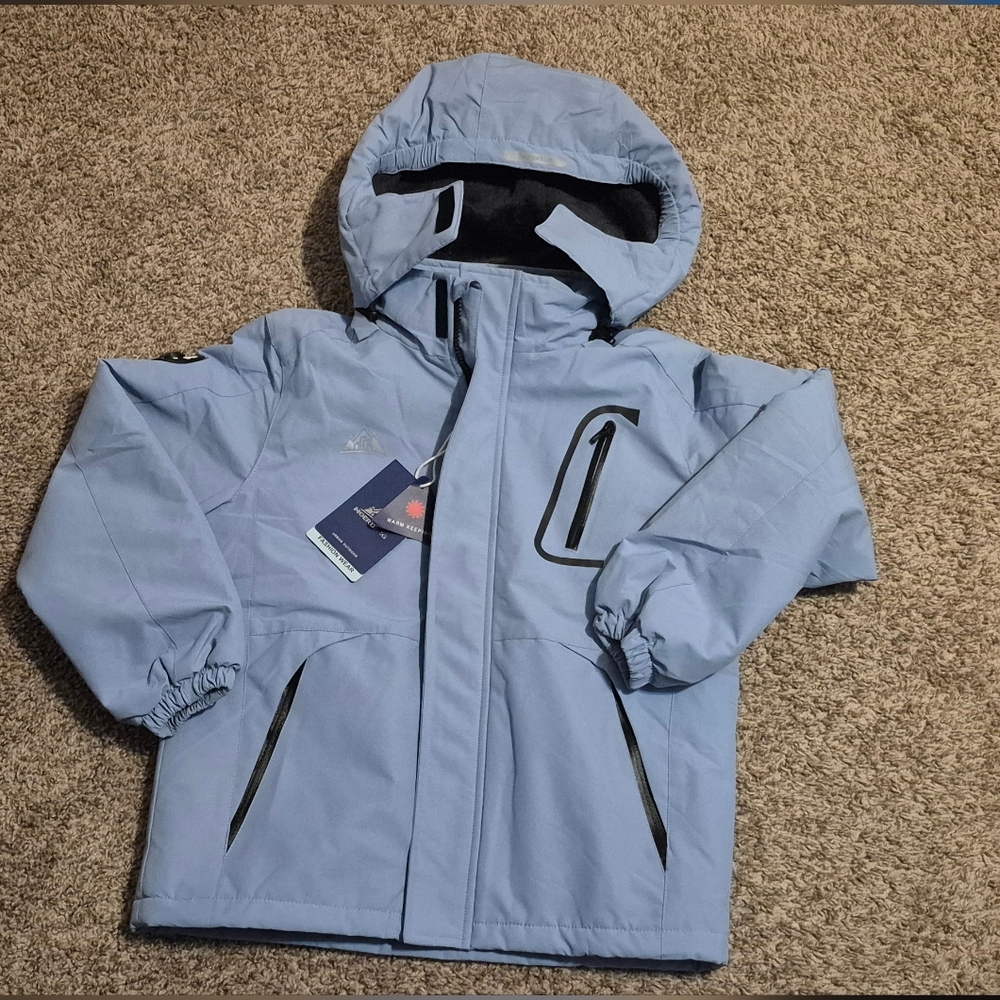 NWT MMOERDENG Kids Unisex Waterproof Ski/Snowboarding Winter Jacket Size 9/10 - Picture 6 of 13